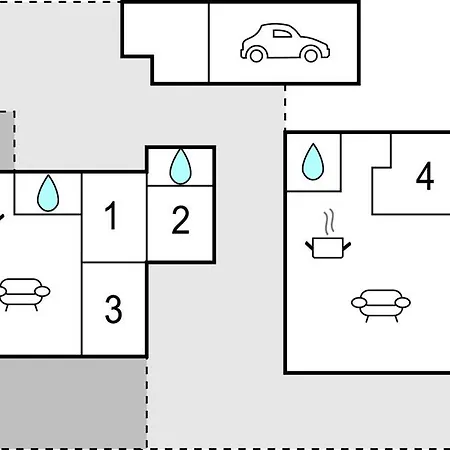 Сasa de vacaciones 5 Bedroom Beautiful In Juelsminde (Hedensted)